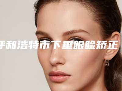 呼和浩特市下垂眼睑矫正术价格价位表参考-均价下垂眼睑矫正术12147元