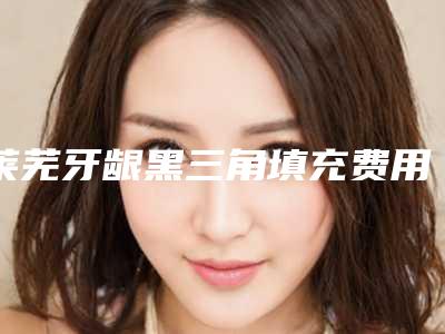 莱芜牙龈黑三角填充费用贵不贵和哪些因素有关